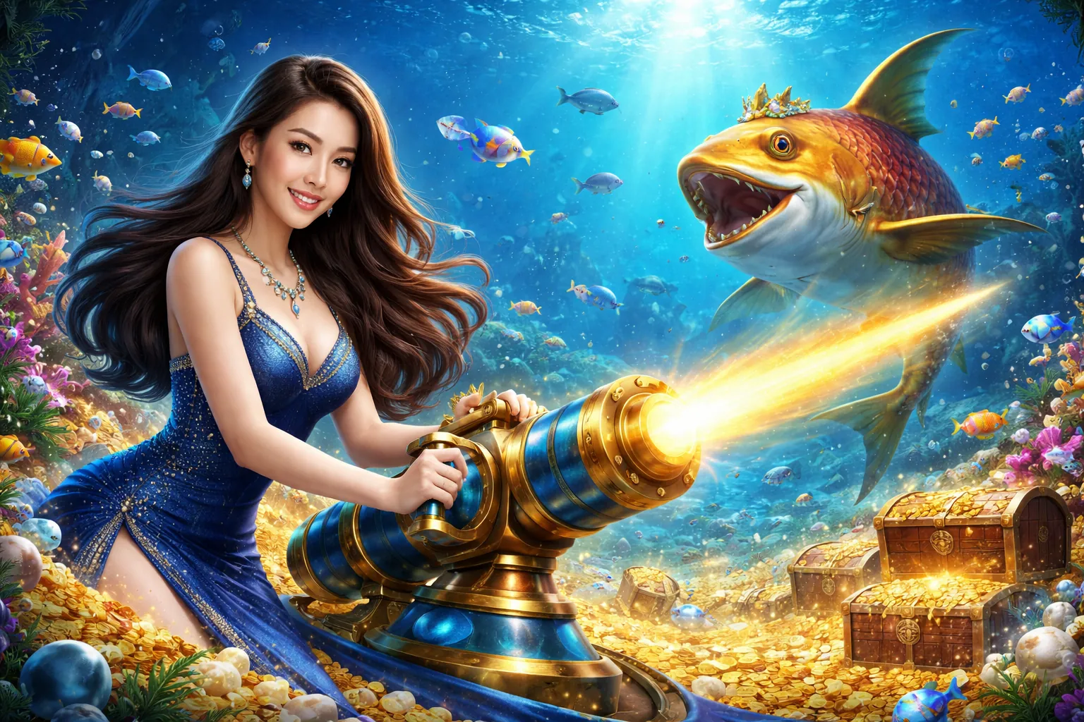 Hình ảnh chính của game bắn cá tg88ok với đồ họa sống động