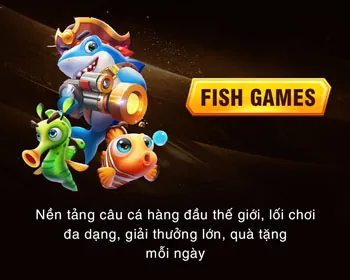 Biểu tượng đa dạng trò chơi, bao gồm casino và bắn cá.